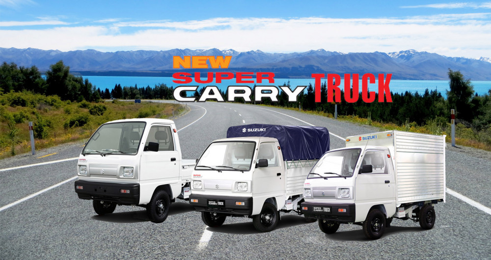 Bảng giá xe tải Suzuki 2018 - Giá xe tải nhỏ Suzuki Carry Truck 2018  -  Giá xe tải nhẹ Suzuki Carry Pro Euro 4 2018