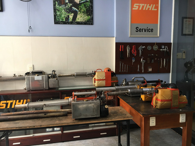 Máy phun khói thuốc diệt muỗi, côn trùng và sâu bọ cho nhà ở, vườn cây  nhập khẩu chính hãng