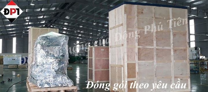 Đóng gói kiện hàng, máy móc bằng thùng gỗ