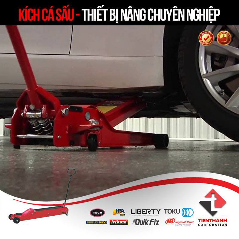 Kích cá sấu thủy lực loại ngắn 3 tấn KSD3