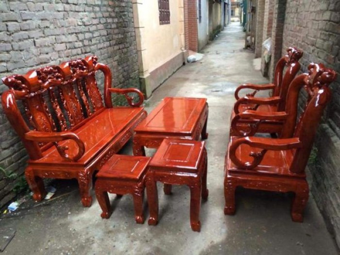 Mua bàn ghế gỗ phòng khách dưới 10 triệu tại Hà Nội