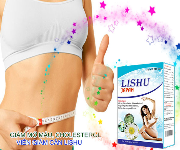 Sử dụng viên uống giảm cân LISHU JAPAN