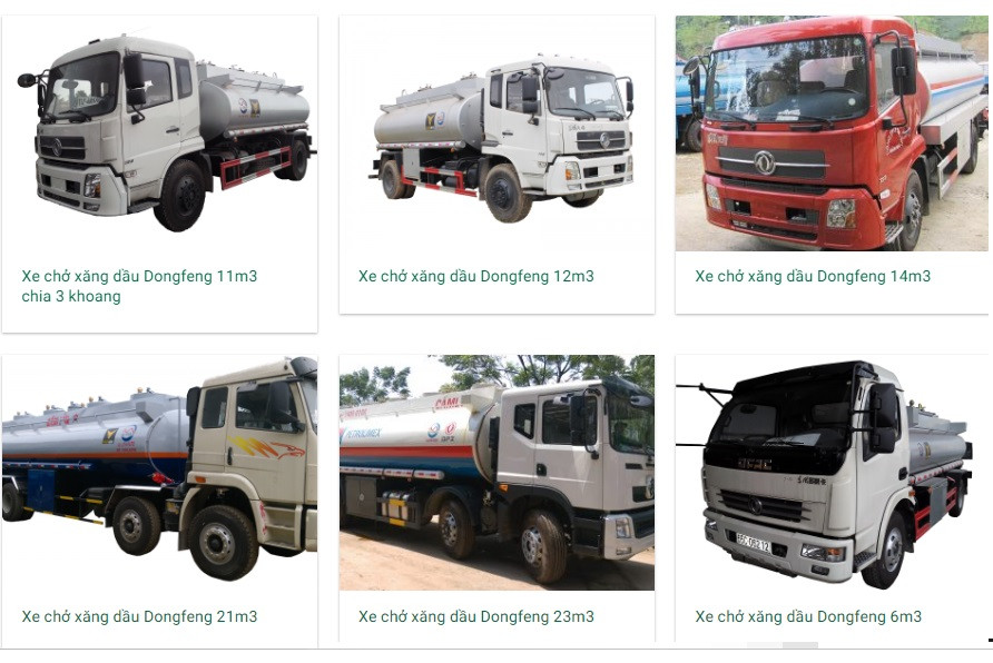 Đánh giá chất lượng một số loại xe chở xăng dầu hiện nay