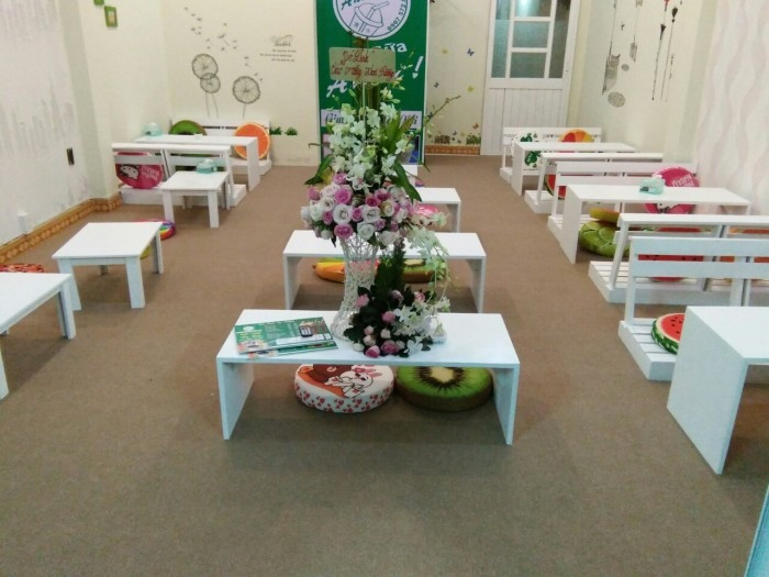 Báo giá bàn ghế ngồi bệt quán cafe, trà sữa tại TPHCM