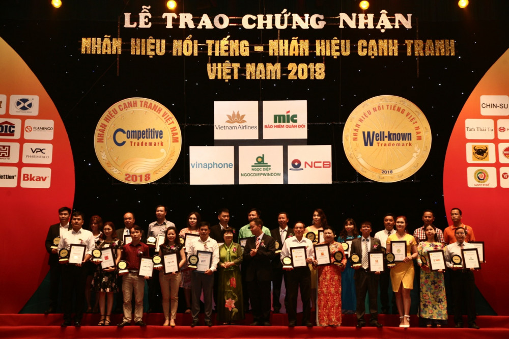 Tân Tân được vinh danh 'Nhãn hiệu nổi tiếng Việt Nam 2018'