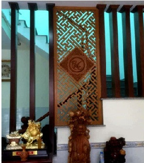 Lịch lãm, sang trọng - Ưu điểm trang trí lam gỗ cnc cầu thang đẹp