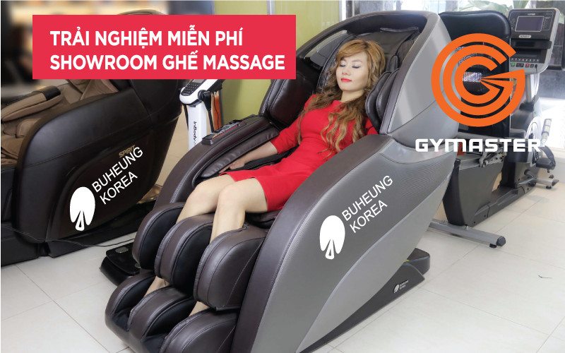 Khám phá các tiện ích phòng xông, bồn tắm, ghế Massage và spa tại Gymaster