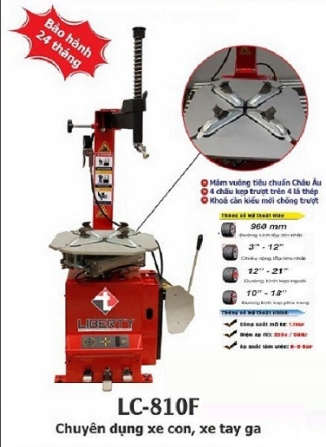 Mua máy ra vỏ nào là tốt nhất - Máy ra vỏ xe tay ga, xe máy Liberty LC-810F