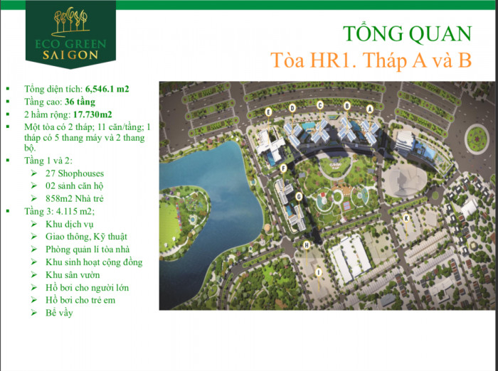 Dự án khu căn hộ cao cấp Eco Green Sài Gòn Quận 7