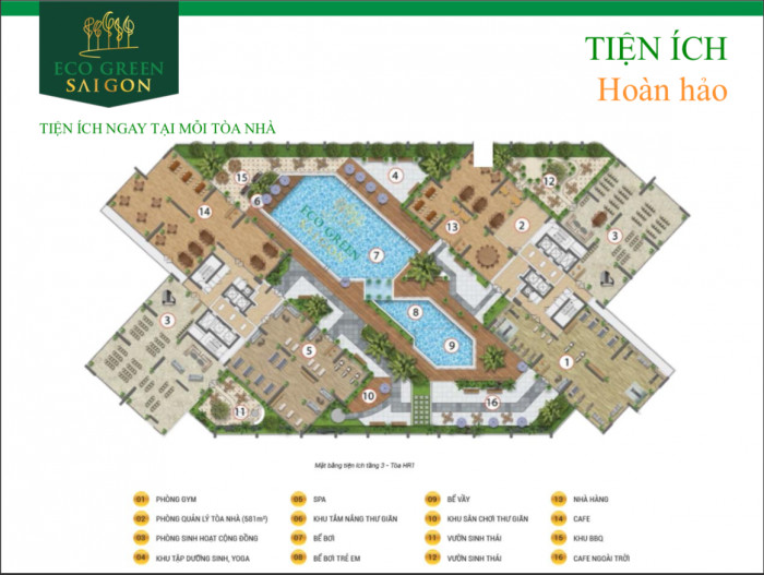 Dự án khu căn hộ cao cấp Eco Green Sài Gòn Quận 7