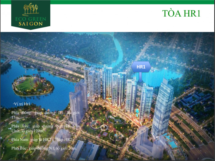 Eco Green Sài Gòn Quận 7 - Dự án căn hộ lớn nhất khu Nam Sài Gòn