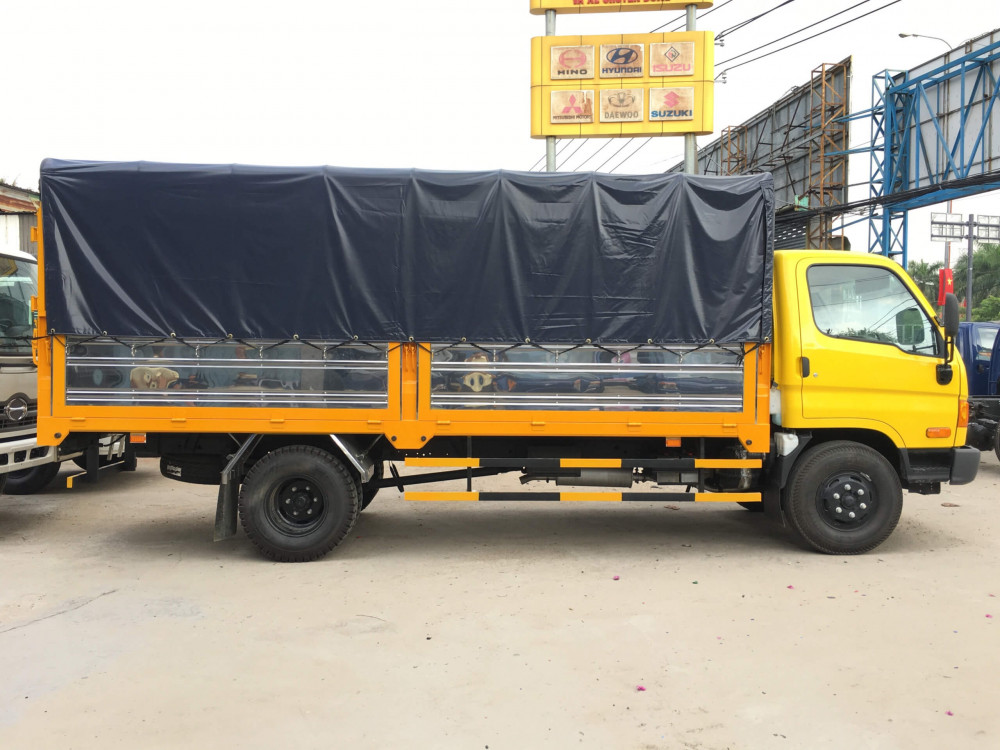 Giá lăn bánh xe tải HD800 8 tấn tại Buôn Ma Thuột