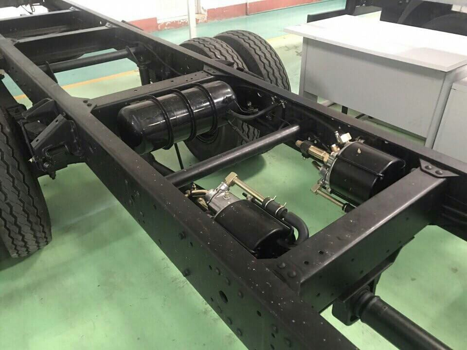 Hệ thống khung gầm của xe tải Hyundai HD120SL