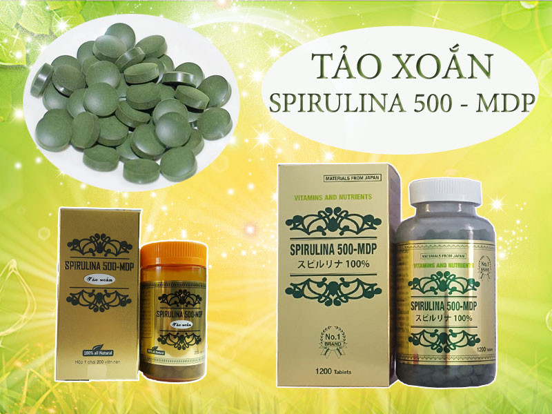 Chăm sóc sức khỏe mỗi ngày với viên tảo xoắn Spirulina 500(3)