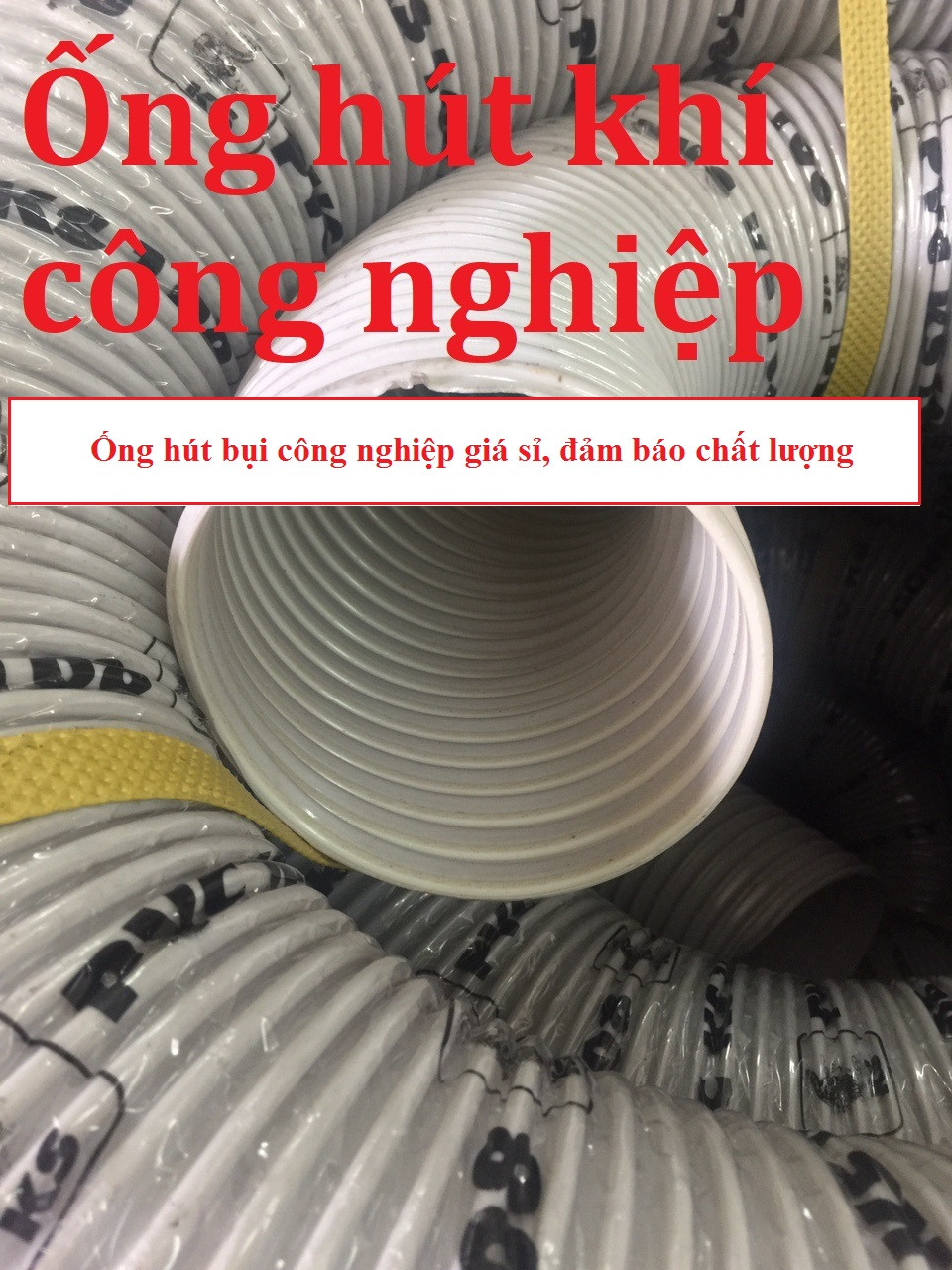 Kinh doanh ống hút bụi công nghiệp, ống hút khí nóng, ống thông gió, ống hút bụi gân nhựa
