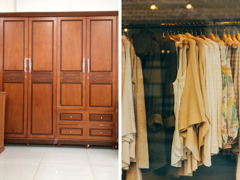 Chia sẻ kinh nghiệm chọn mua tủ quần áo gỗ tự nhiên