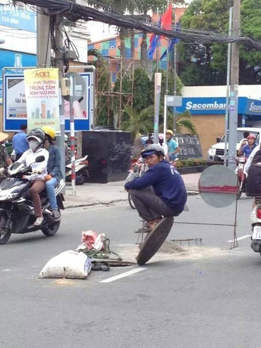 Những hình ảnh khiến bạn không thể nhịn cười chỉ có ở Việt Nam