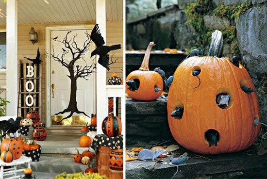 Trang trí quán cafe chào đón Halloween bằng decal dán tường độc đáo 1