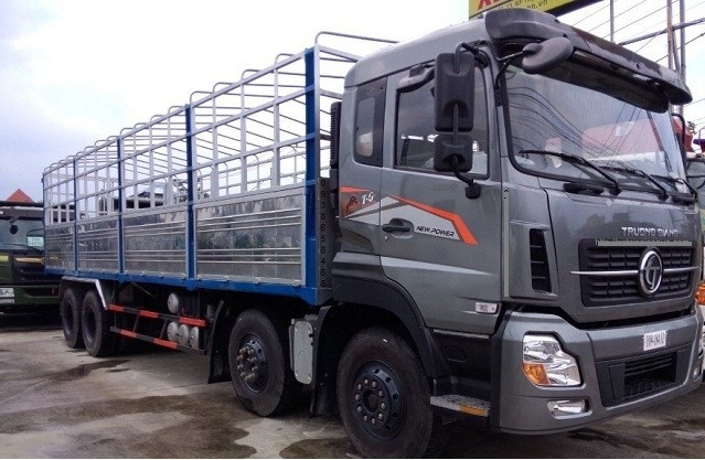 Giá xe tải Dongfeng 4 chân - 17.9 tấn - Thùng dài 9M4