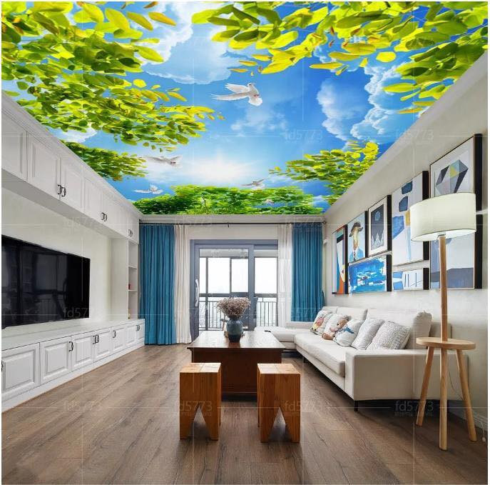 Mẫu trần nhà xuyên sáng đẹp và ấn tượng 