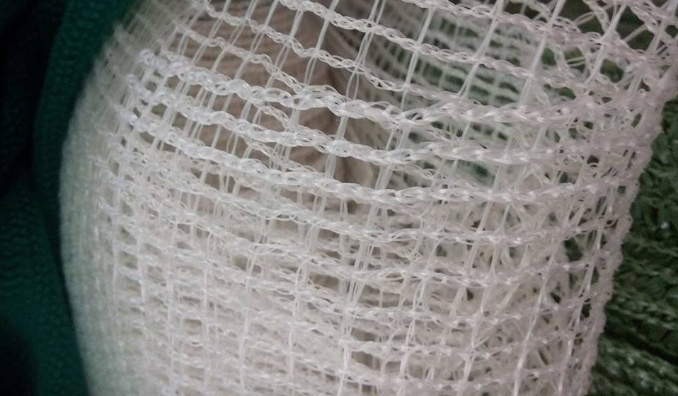 Lưới nông nghiệp ô vuông màu trắng