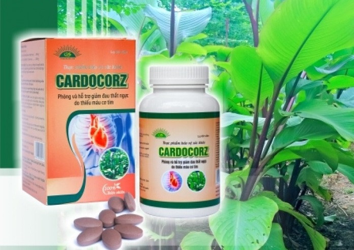 Cardocorz giúp phòng và hỗ trợ giảm đau thắt ngực