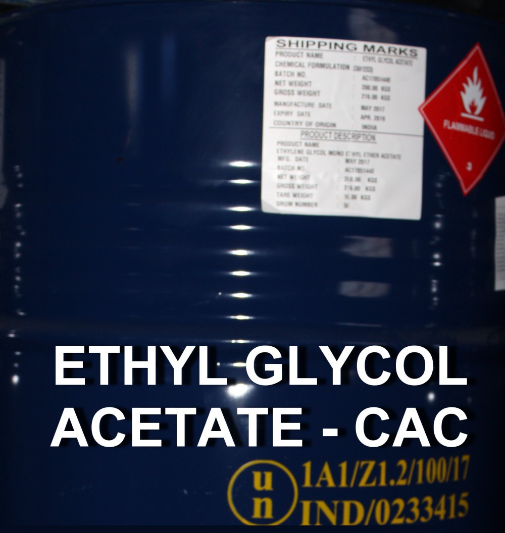 Kinh doanh hóa chất Cellosolve Acetate, Ethylene glycol mono ethyl acetate (EGMEEA),  Ethyl Glycol Acetate, CAC giá tốt