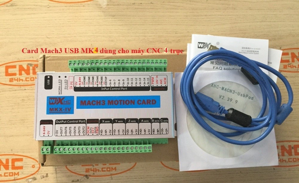 Cung cấp Card Mach 3 USB dùng cho máy CNC