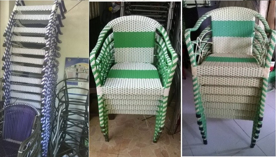Giá bán bàn ghế nhựa giả mây ngoài trời tại TPHCM(3)