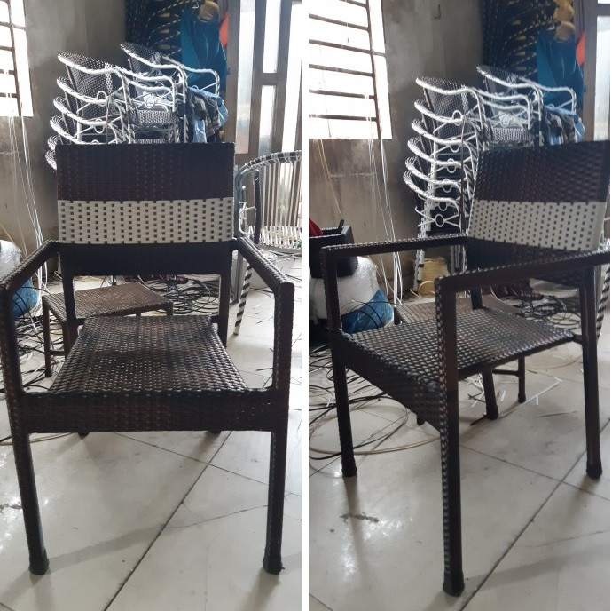 Giá bán bàn ghế nhựa giả mây ngoài trời tại TPHCM(5)