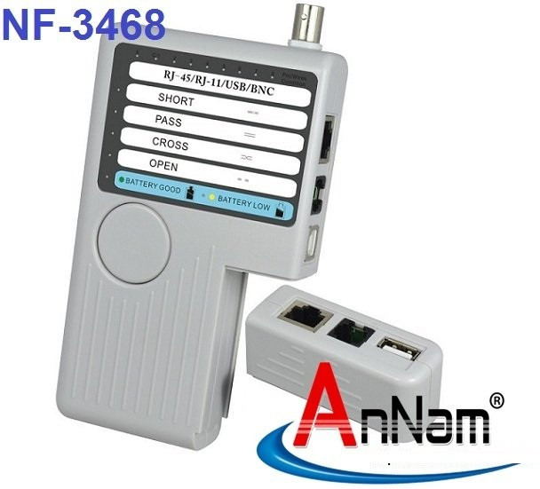 Máy test mạng nf-4868B đa năng test rj45 -rj11-bnv hãng Noyafa