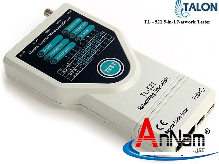 Máy test mạng nf-4868B đa năng test rj45 -rj11-bnv hãng Noyafa