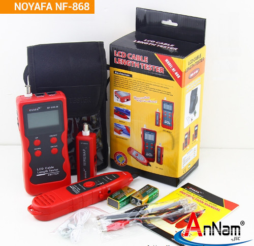 Máy test mạng nf-4868B đa năng test rj45 -rj11-bnv hãng Noyafa