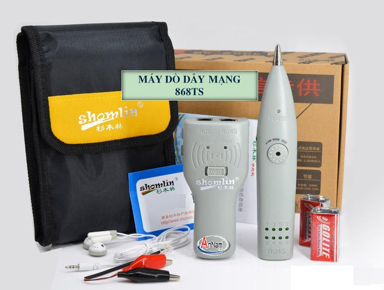 Máy test mạng nf-4868B đa năng test rj45 -rj11-bnv hãng Noyafa