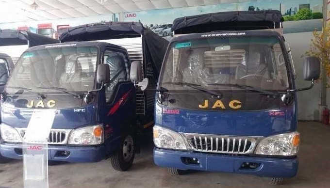 Mua xe tải Jac 2t4 trả góp tại TPHCM
