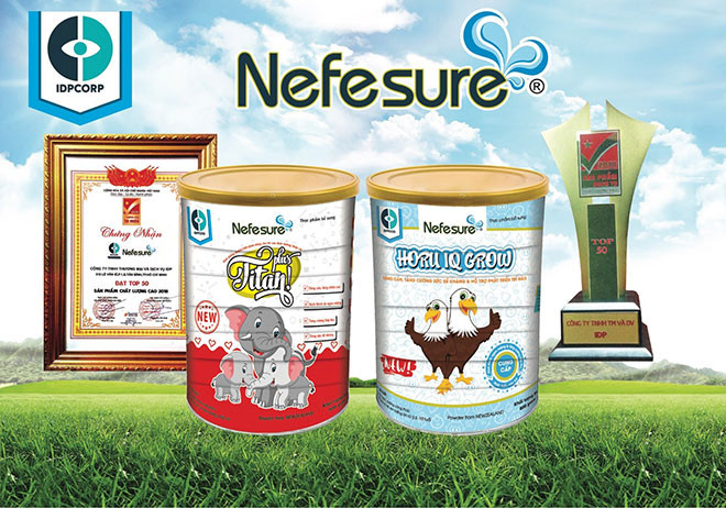 Sữa bột cao cấp NEFESURE giải pháp toàn diện cho trẻ biếng ăn, suy dinh dưỡng