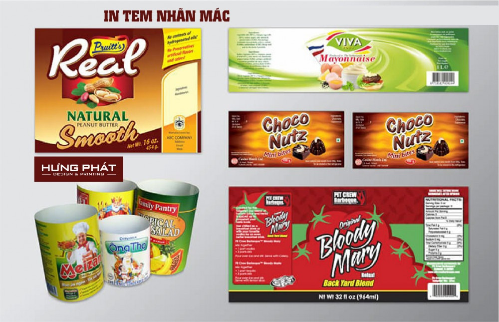In tem nhãn mác giá rẻ chất lượng cao