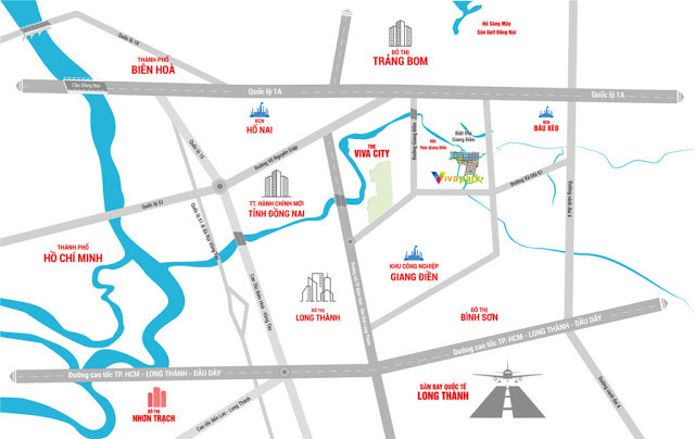 Dự án nhà phố xây sẵn viva park giang điền