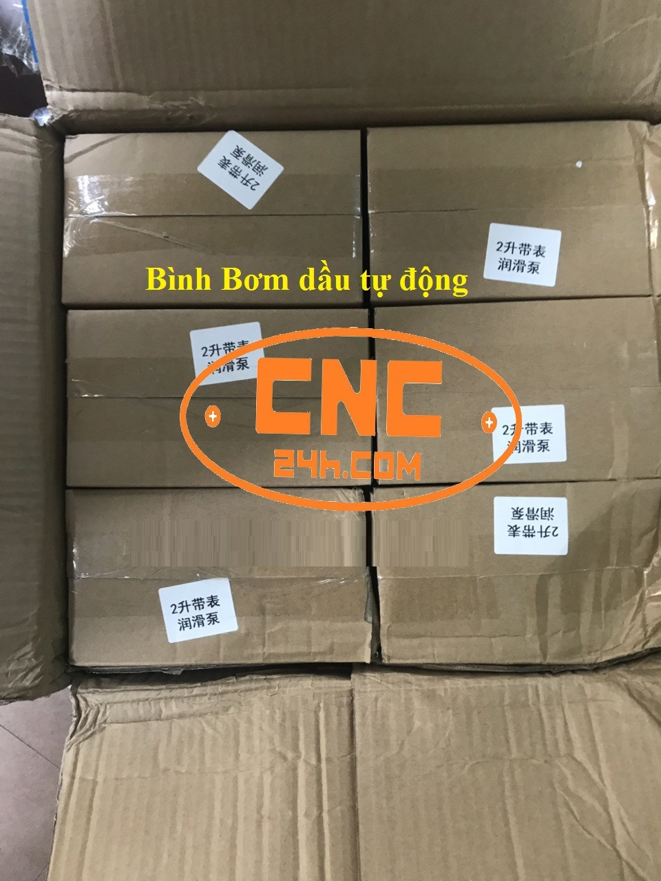 Bình bơm dầu tự động cho máy CNC