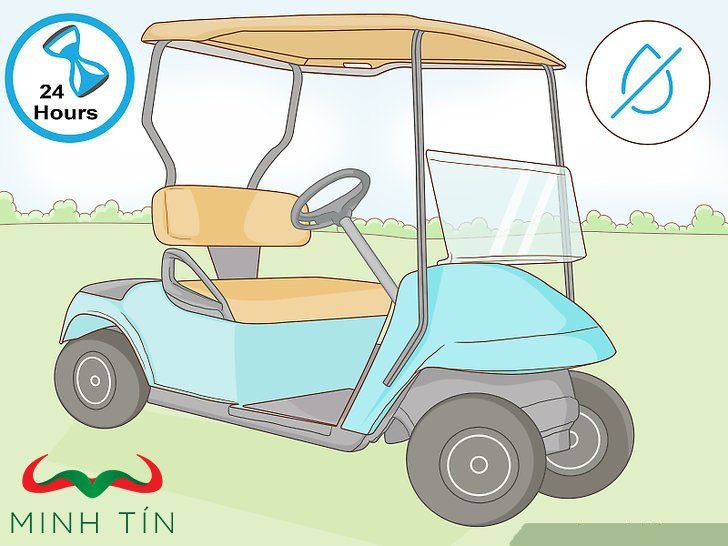 Hướng dẫn cách sơn xe điện sân golf