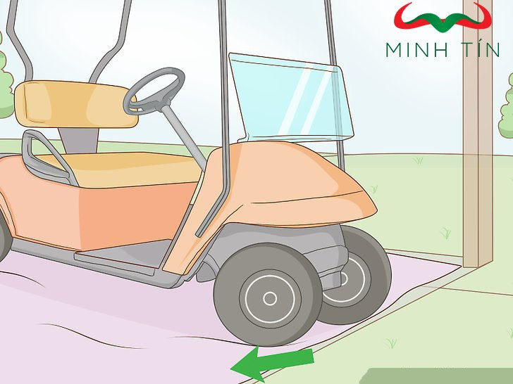 Hướng dẫn cách sơn xe điện sân golf