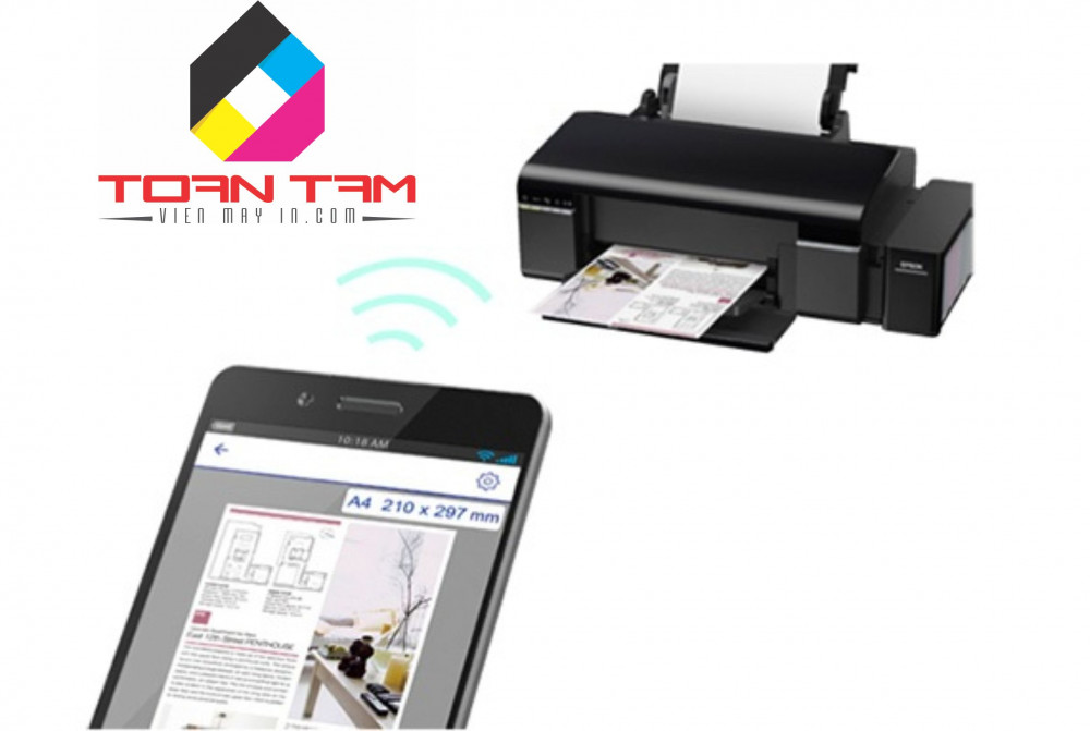 Máy in Epson L805 wifi giải pháp in đa dụng