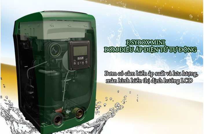 Máy bơm tăng áp biến tần tiết kiệm điện nước đến 50 phần trăm