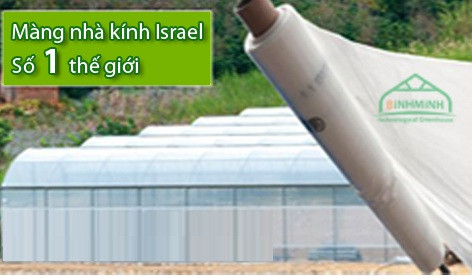 Kinh doanh màng kính Israel, màng nhà kính nhập khẩu Israel, màng nhà kính chống tia UV, màng nhà kính 5 lớp Israel