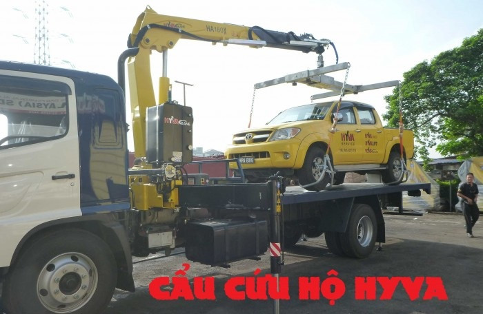 Cẩu gập Hyva giải pháp cho nâng hạ, bốc xếp và cứu hộ giao thông(6)