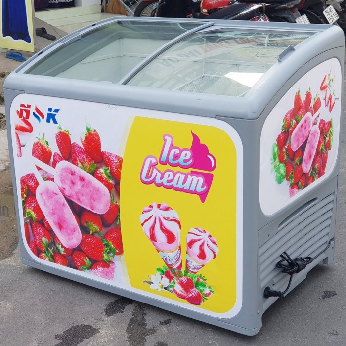 Mua tủ đông kem Wall’s Thái Lan 300 lít