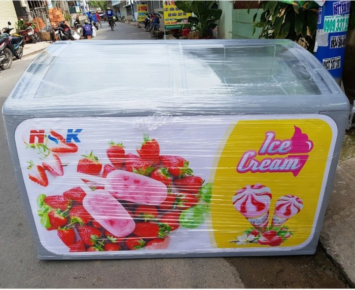 Mua tủ đông kem Wall’s Thái Lan 300 lít