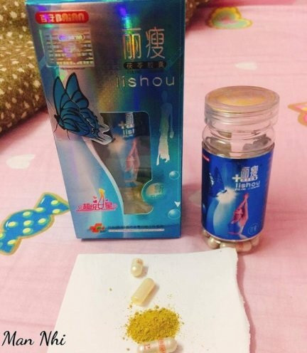 Báo giá viên uống giảm cân Lishou xanh