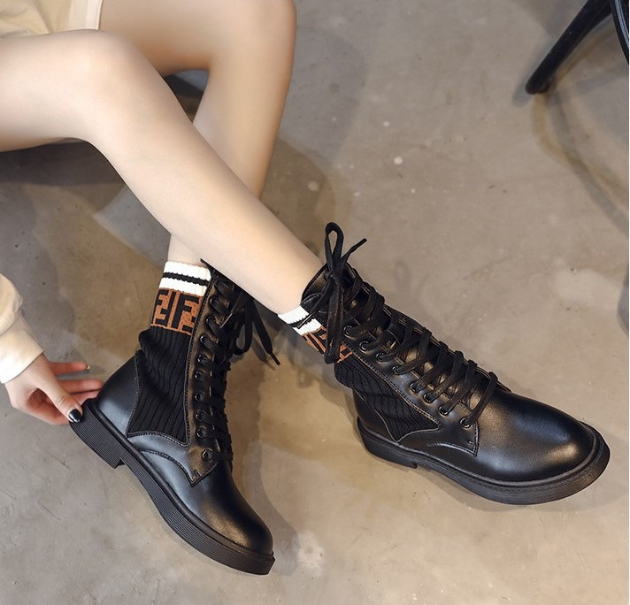 Mua giày bốt da nữ Ulzzang mới nhất 2019 được giảm 50k!