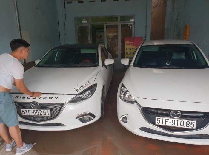 Cho thuê xe 4 chỗ Mazda 3 giá rẻ tại TPHCM